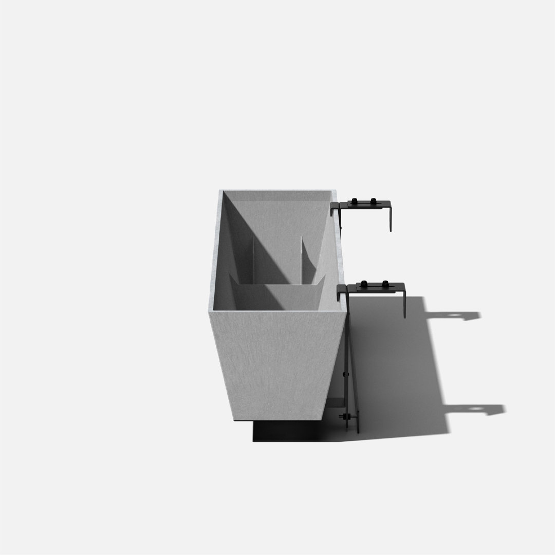 Pure Series Railing Planter